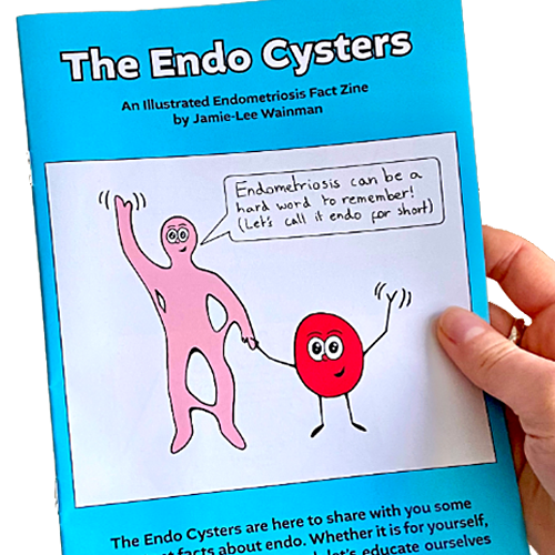 THE ENDO CYSTERS ZINE news article
