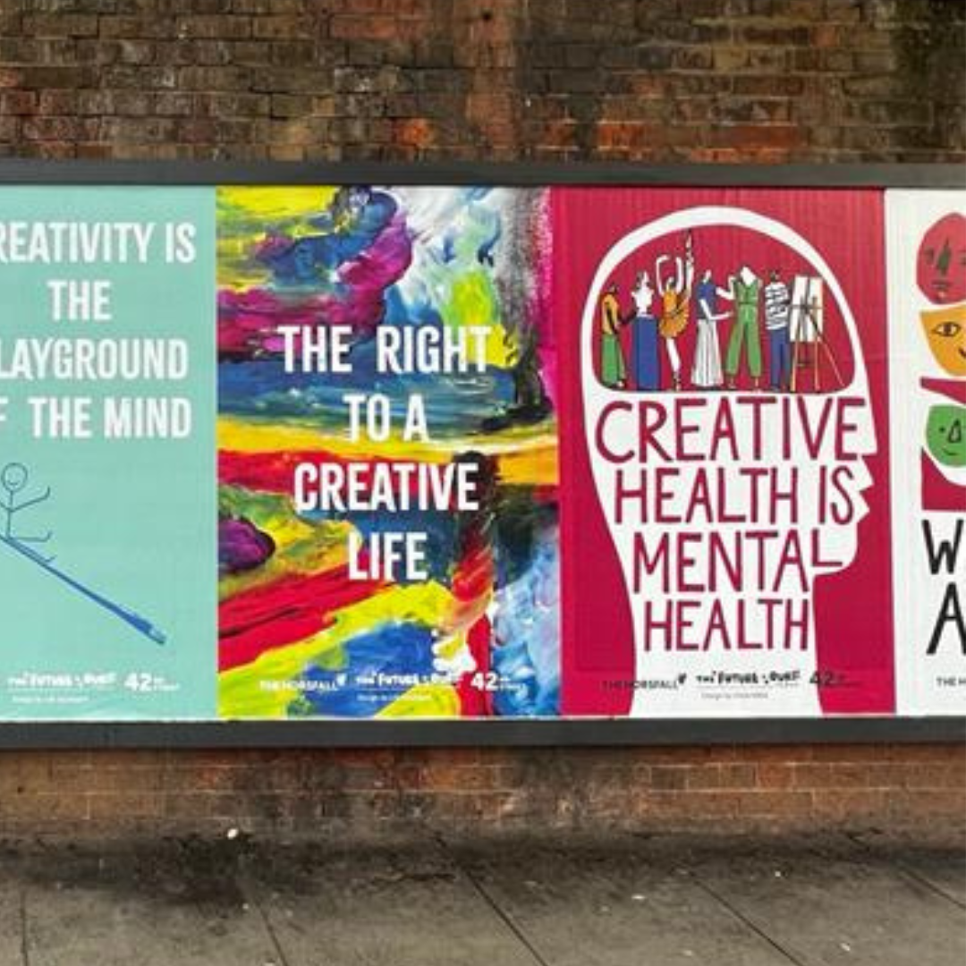 'The Right To A Creative Life' Street Poster Designers news article